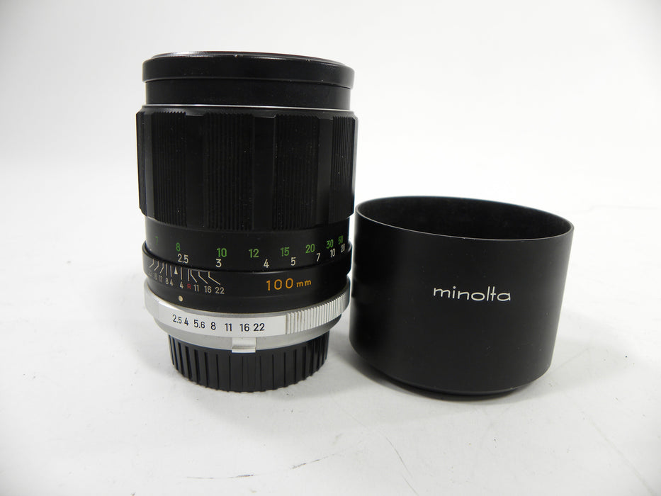 Minolta MC Tele Rokkor-PF 100mm f2.8