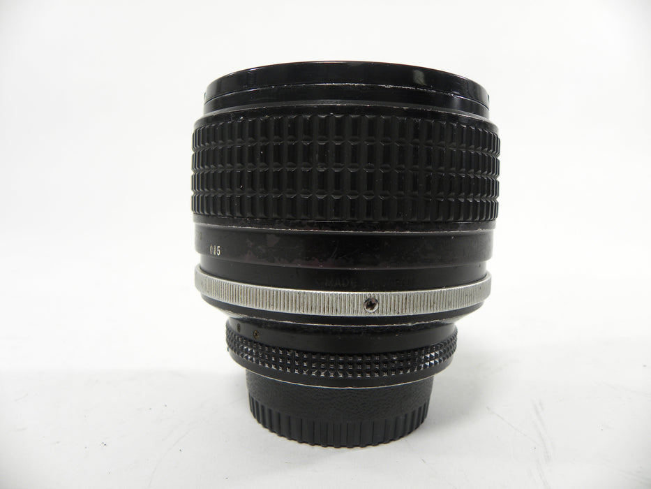 Nikon Nikkor 85mm f1.4 Ais F Mount