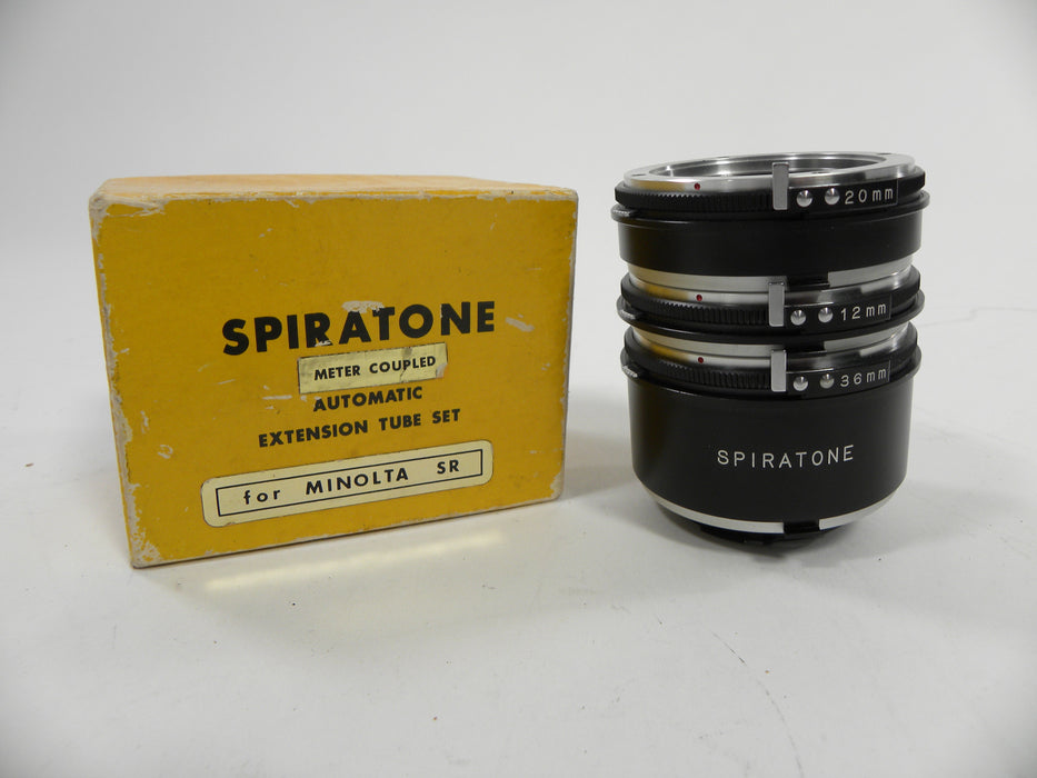 Spiratone Automatic Extension Tube Set for Minolta