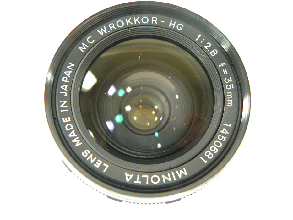 Minolta MC W. Rokkor-HG 35mm f2.8