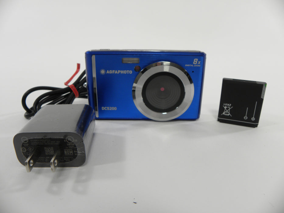 Agfa Photo DC5200 8x Digital Zoom 21mp Digital Camera (Blus)