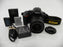 Nikon D3500 24.2mp Digital SLR w/Nikkor AF-P DX VR 18-55 Shutter Ct. 9,106