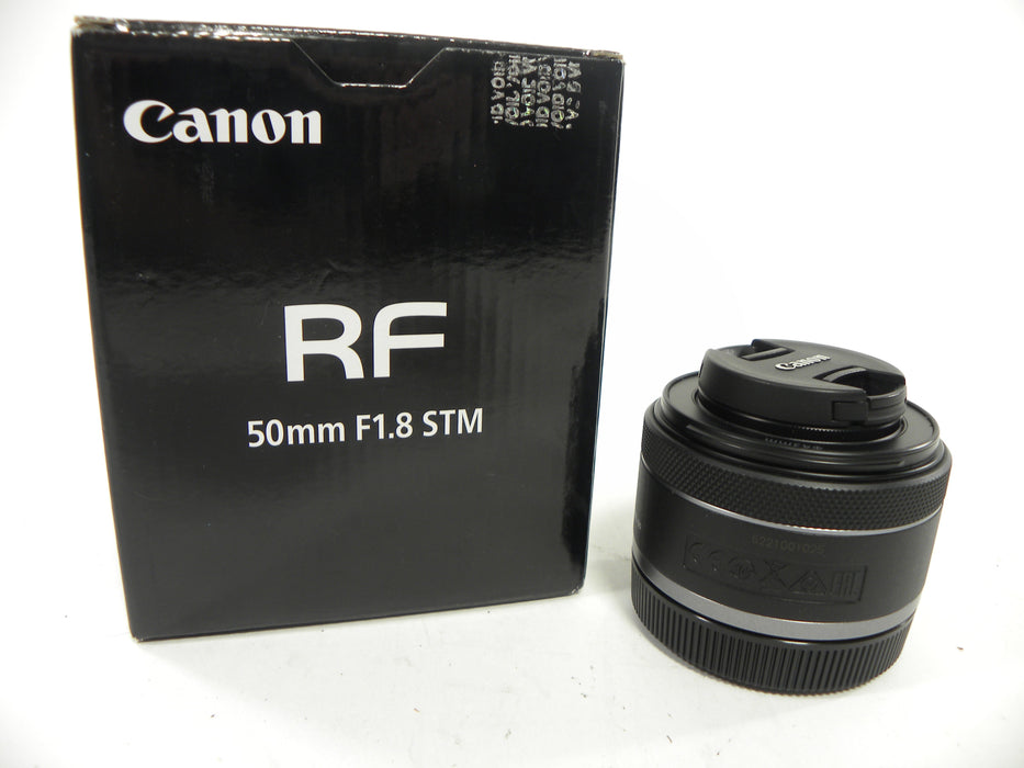 Canon RF 50mm f1.8 STM lens