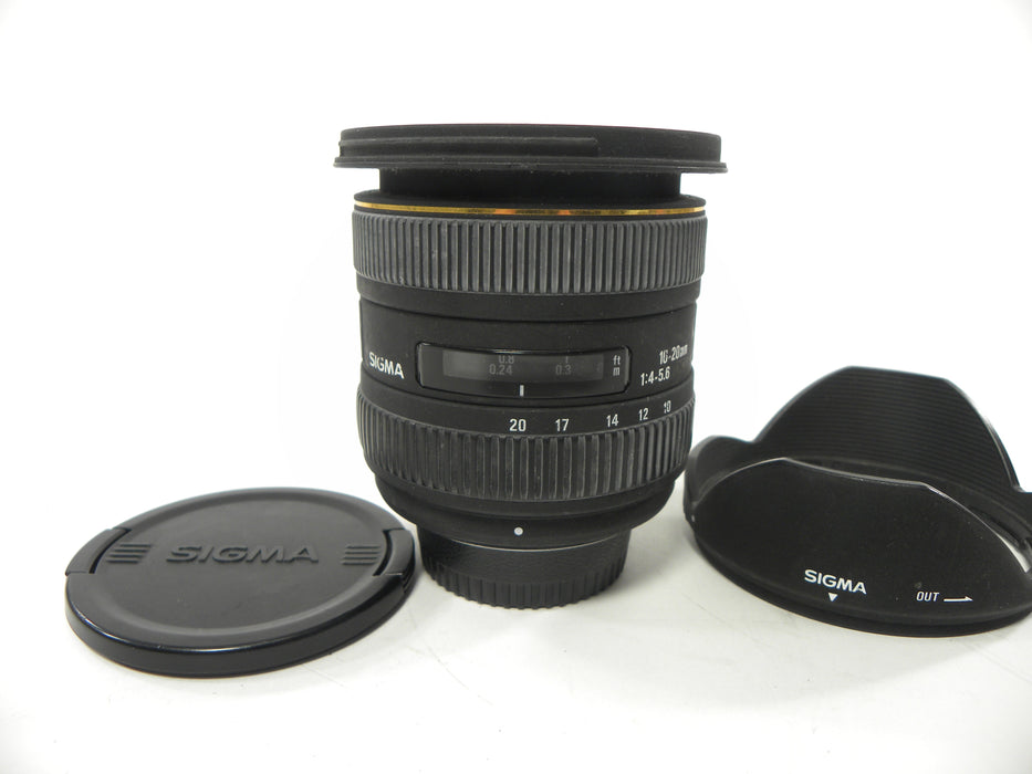 Sigma EX DC HSM 10-20mm f4-5.6 Nikon F Mount