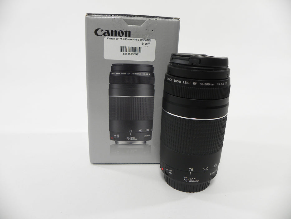 Canon EF 75-300mm f4-5.6 III