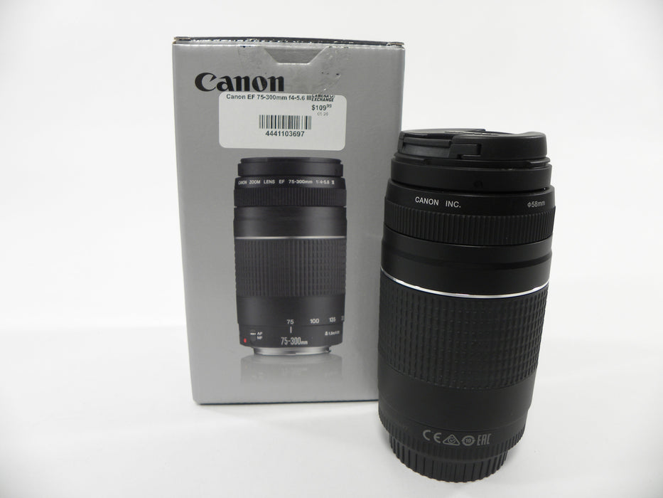 Canon EF 75-300mm f4-5.6 III