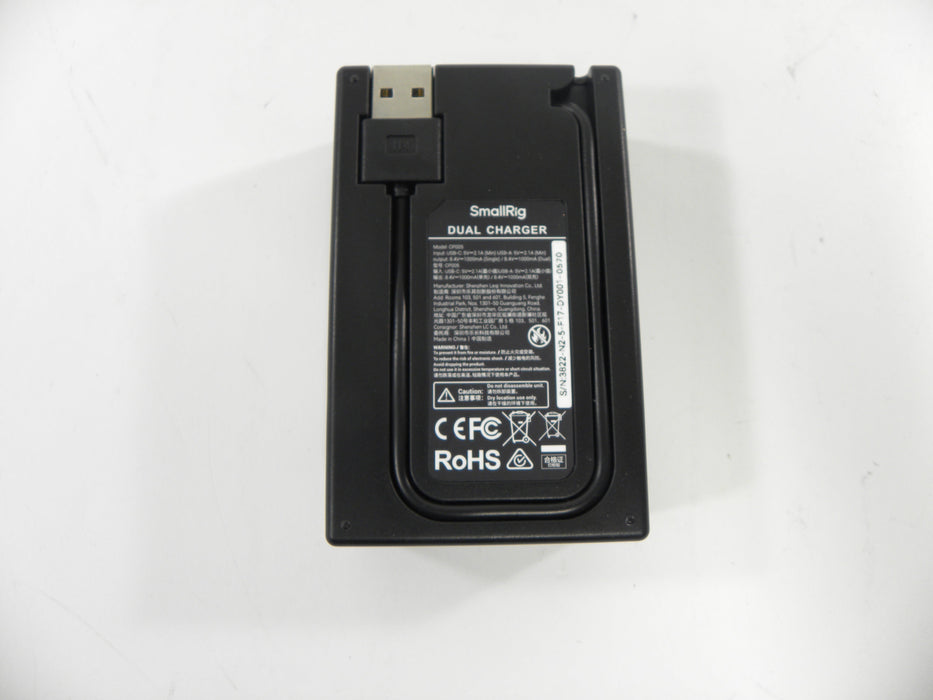 Small Rig NP-W235 Dual Charger w/2 Batteries for Fujifilm GFX100RF