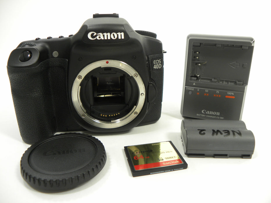 Canon EOS 40D 10.1mp Digital SLR Body Only Shutter Ct. 57,101