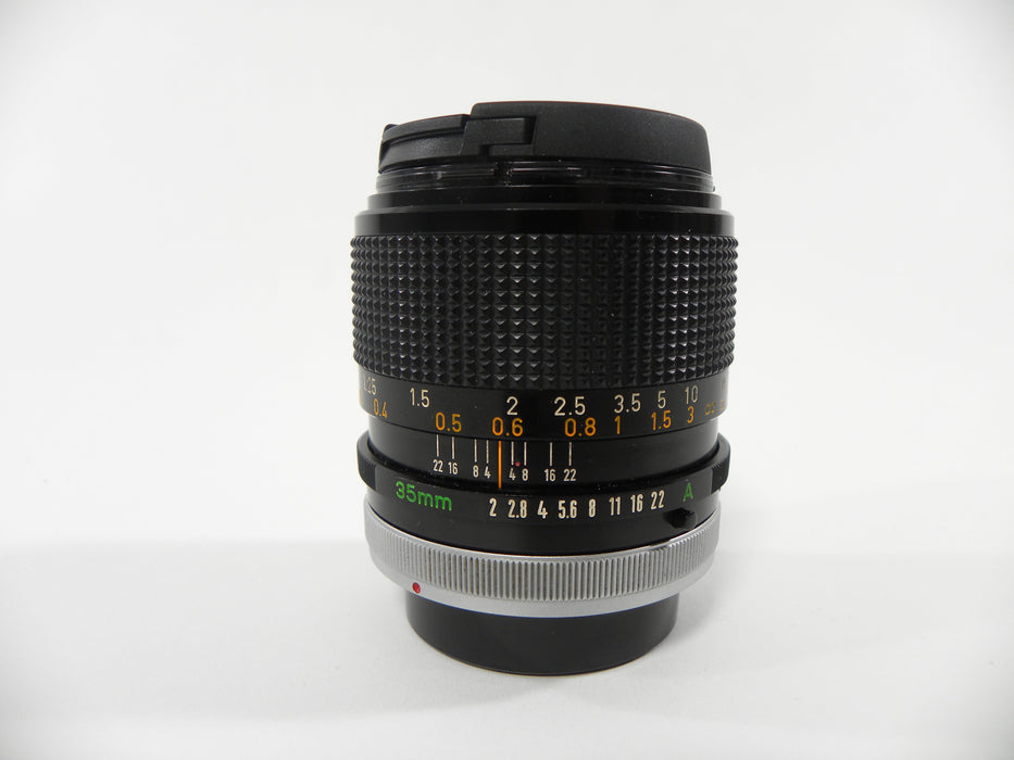 Canon FD 35mm f2 S.S. C. lens