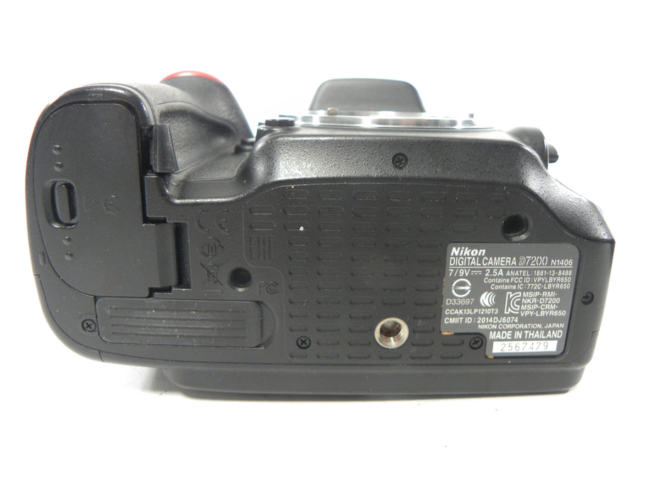 Nikon D7200 24.2mp Digital SLR Body Only Shutter Ct. 56,829