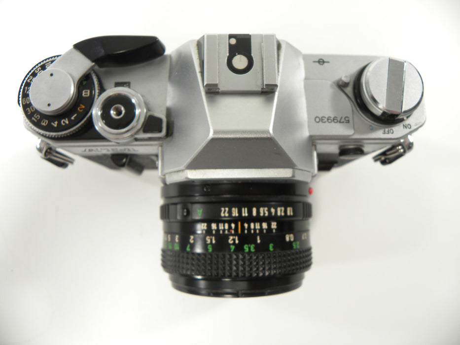 Canon AT-1 35mm SLR camera w/FD 50mm f1.8