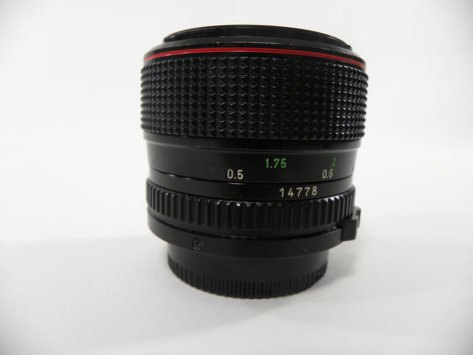 Canon FD 50mm f1.2 L lens AS IS NO RETURNS!