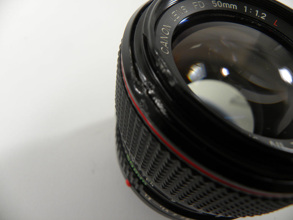 Canon FD 50mm f1.2 L lens AS IS NO RETURNS!