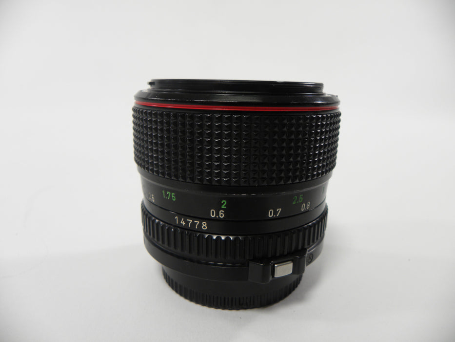 Canon FD 50mm f1.2 L lens AS IS NO RETURNS!