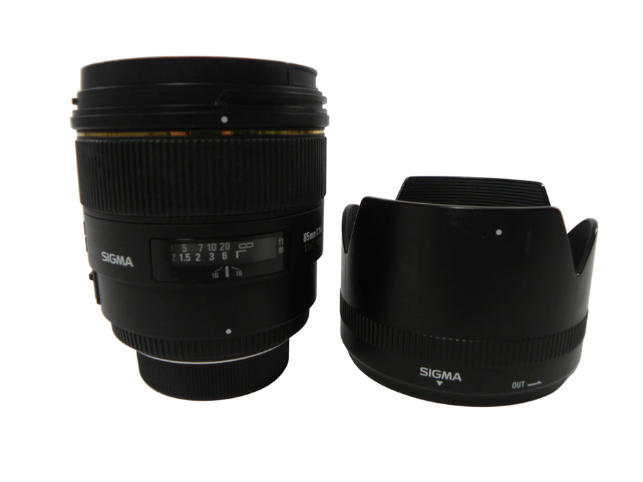 Sigma DG HSM EX 85mm f1.4 Nikon F Mount