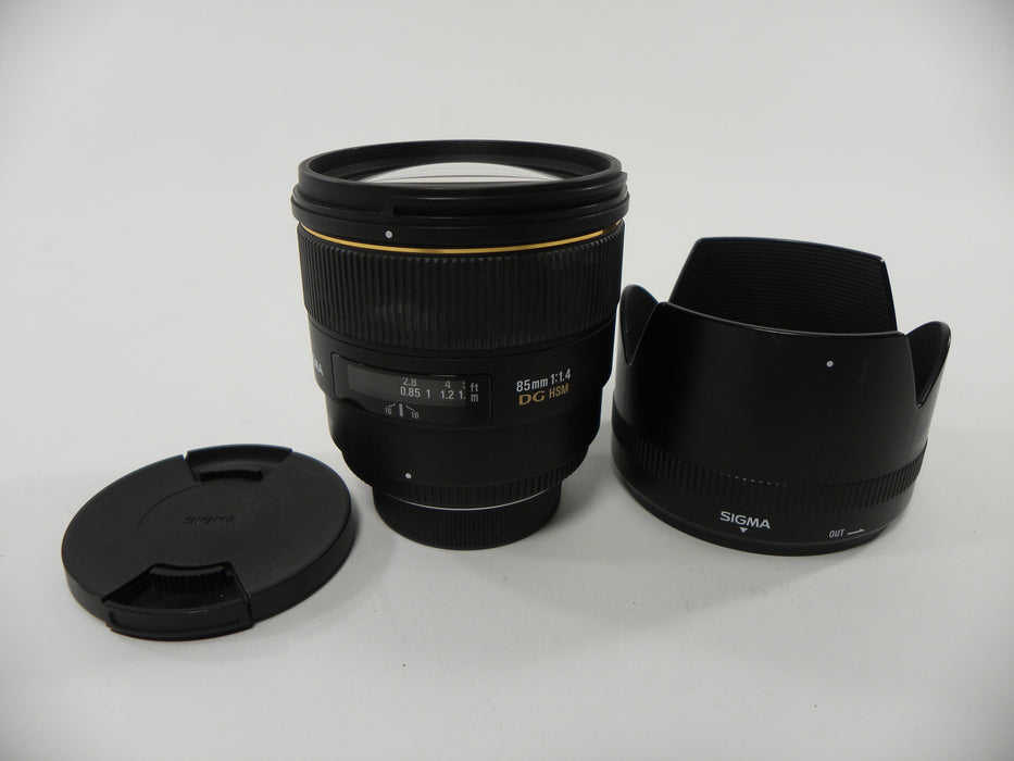 Sigma DG HSM EX 85mm f1.4 Nikon F Mount