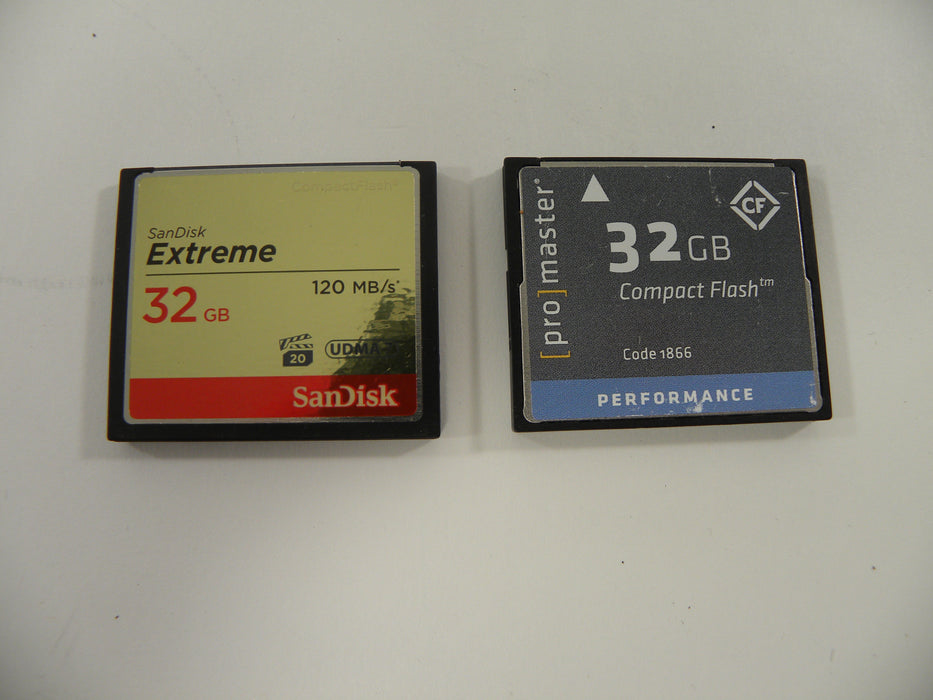 32GB CF Memory Card