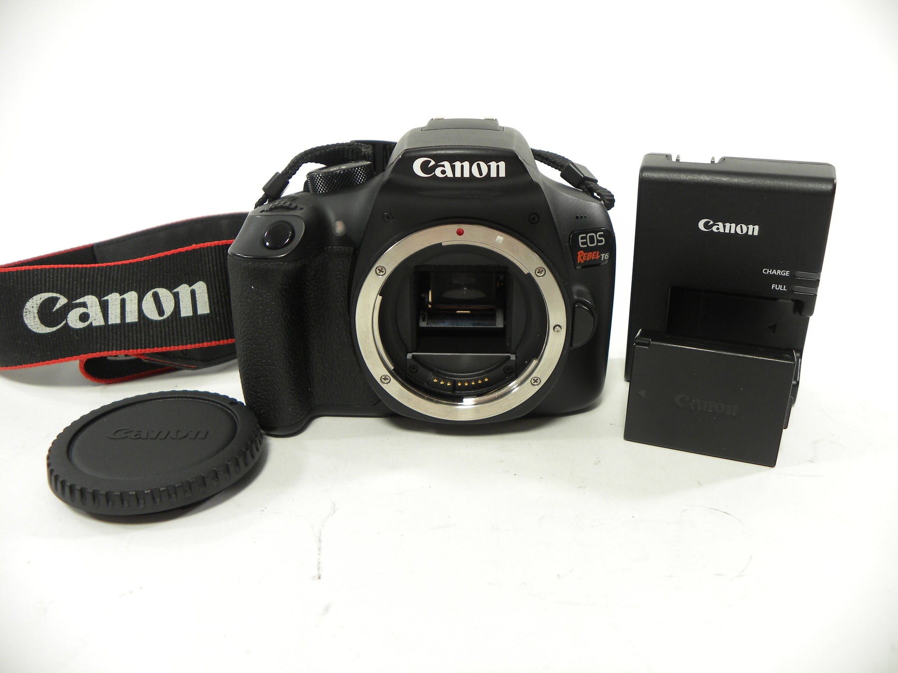 Canon EOS Rebel T6 18mp Digital SLR Body Only