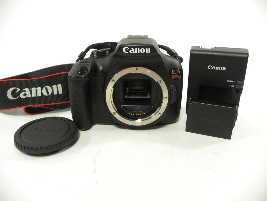 Canon EOS Rebel T6 18mp Digital SLR Body Only