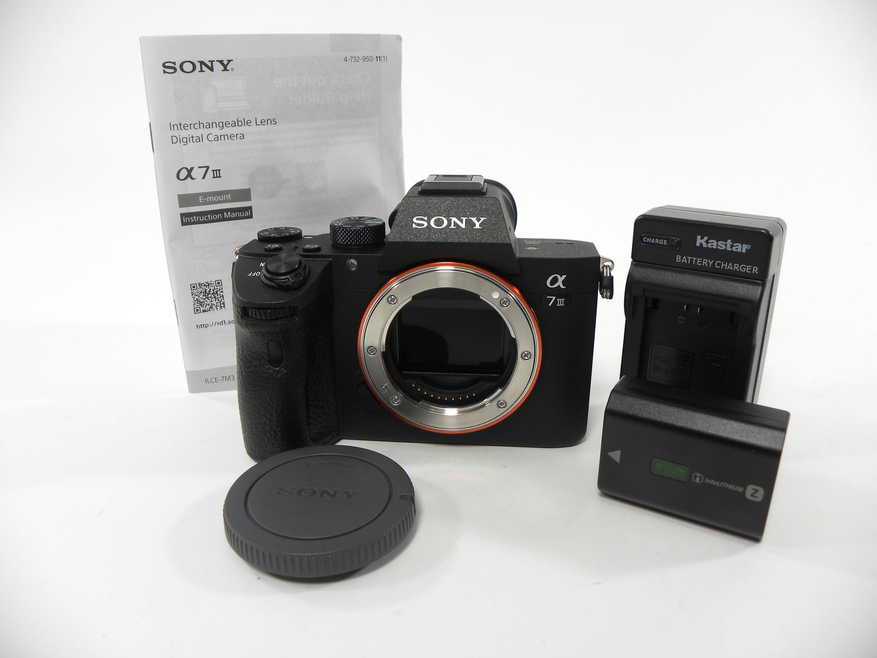 Sony a 7 III 24.2mp Digital Mirrorless Camera Body only Shutter Ct. 53
