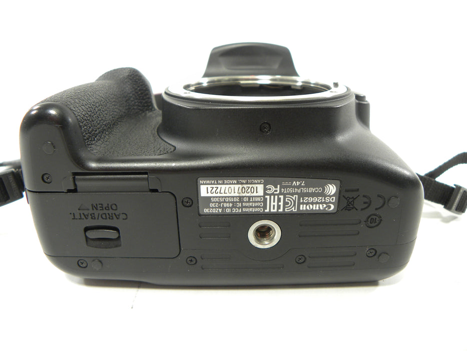 Canon EOS Rebel T6 18mp Digital SLR Body Only