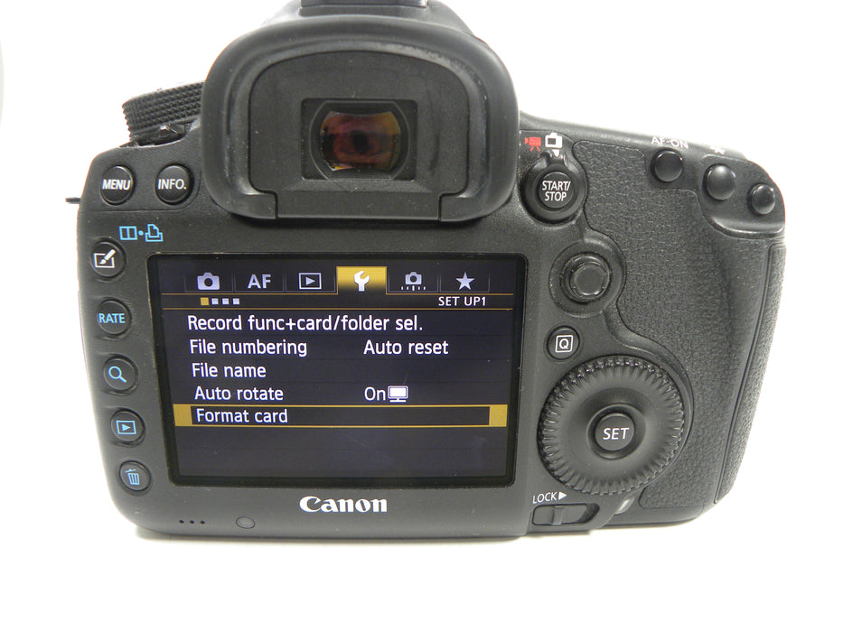 Canon EOS 5D Mark III 22.3mp Digital SLR Body only Shutter Ct. 133,142