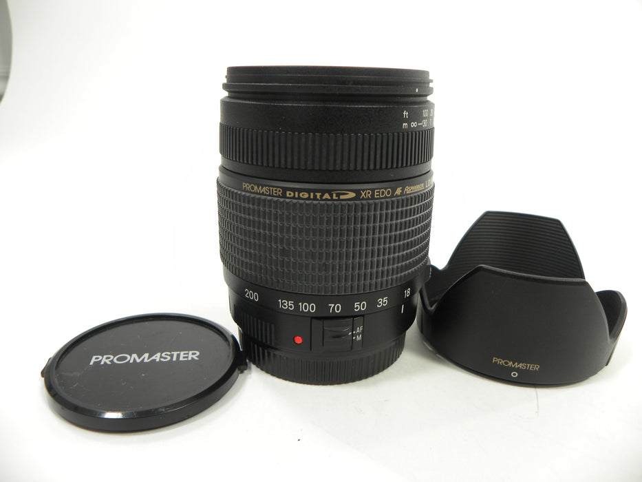 Promaster Digital XR EDO AF LD IF 18-200mm f3.5-6.3 Canon EF Mount