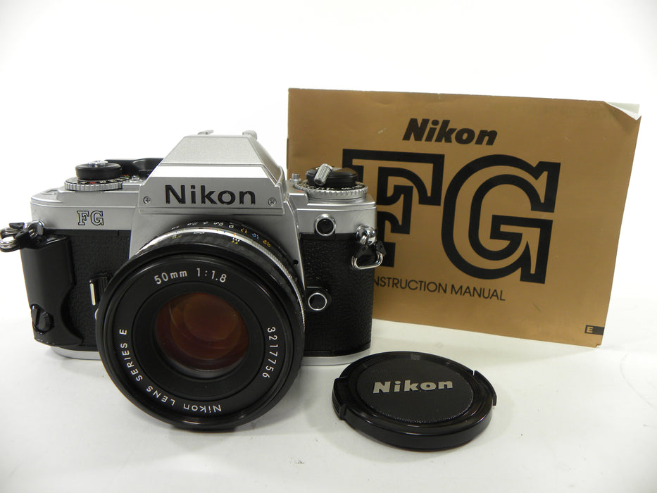Nikon FG 35mm SLR w/Nikon Series E 50mm f1.8