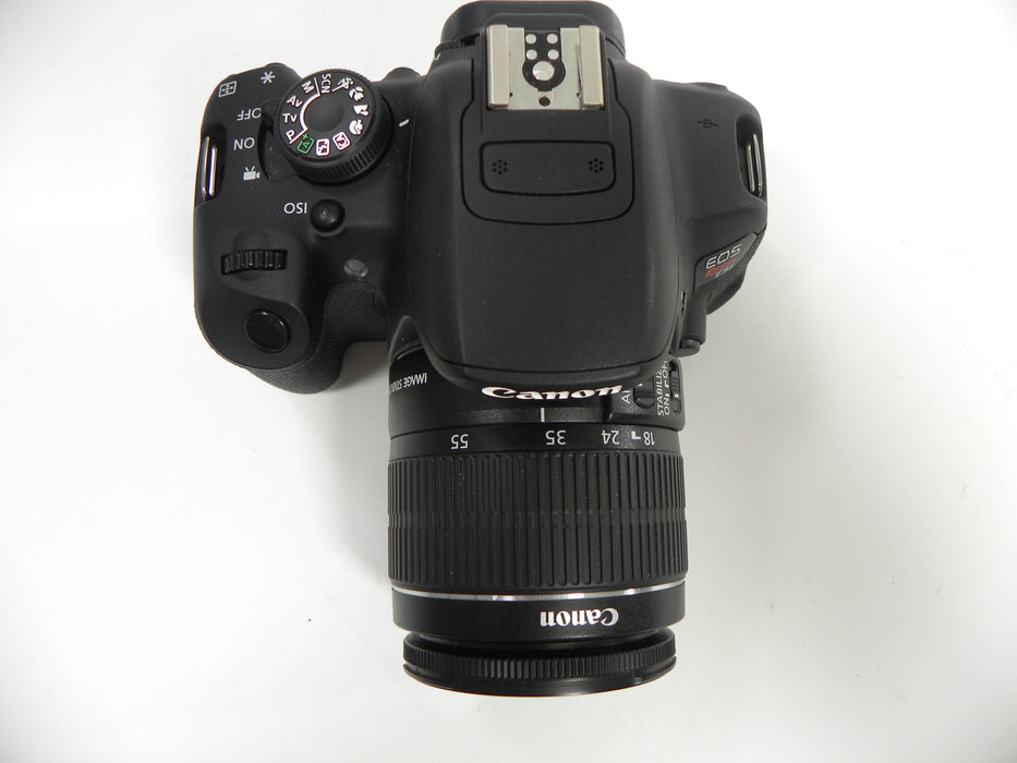 Canon EOS Rebel T5i 18.0mp Digital SLR w/EF-S 18-55 IS II Shutter Ct. 4,669