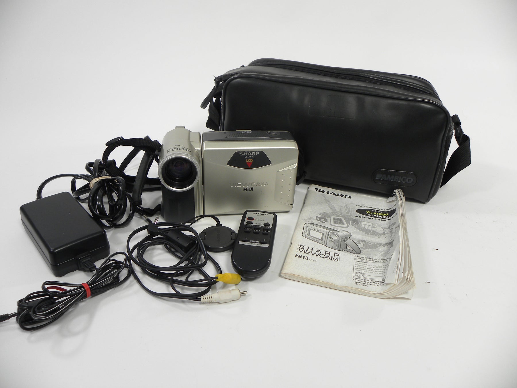 Sharp Viewcam VL-AH50U Hi8 Camcorder