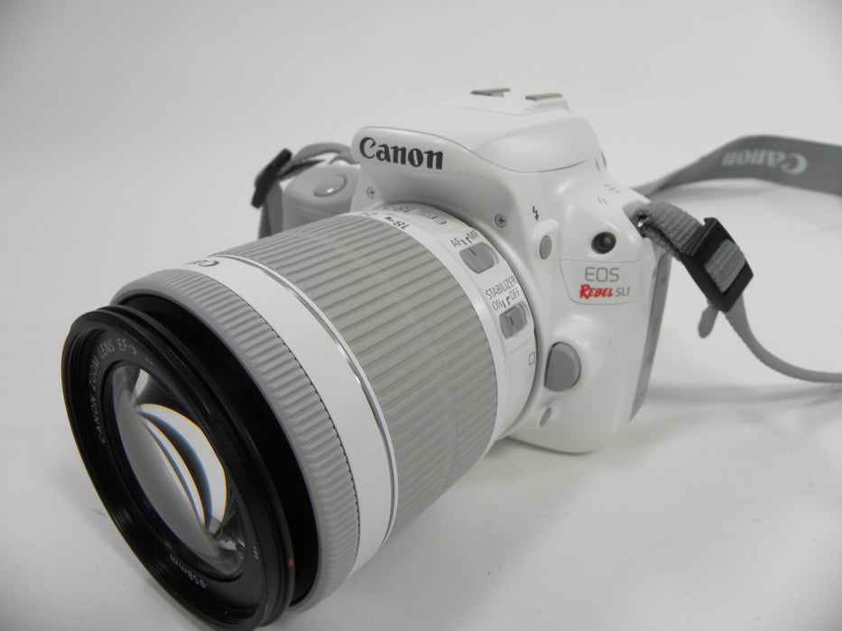 Canon EOS Rebel SL1 18.0mp Digital SLR w/EF-S 18-55 IS STM Shutter Ct. 675