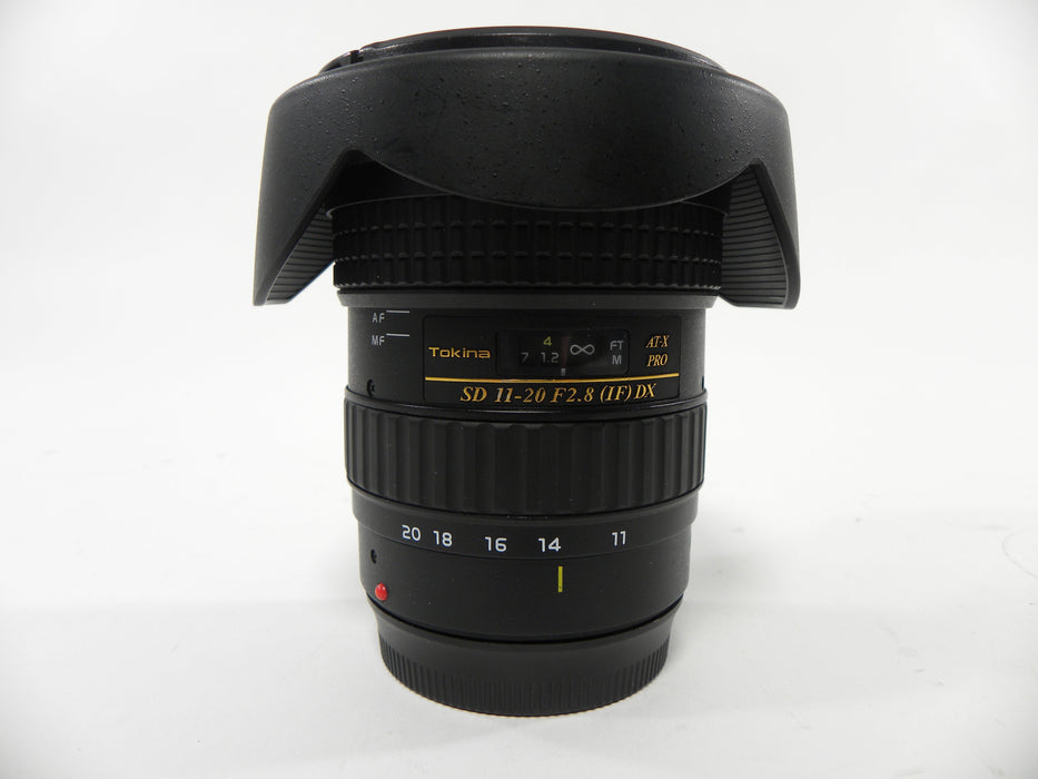 Tokina AT-X Pro SD DX IF 11-20mm f2.8 Canon EF Mount