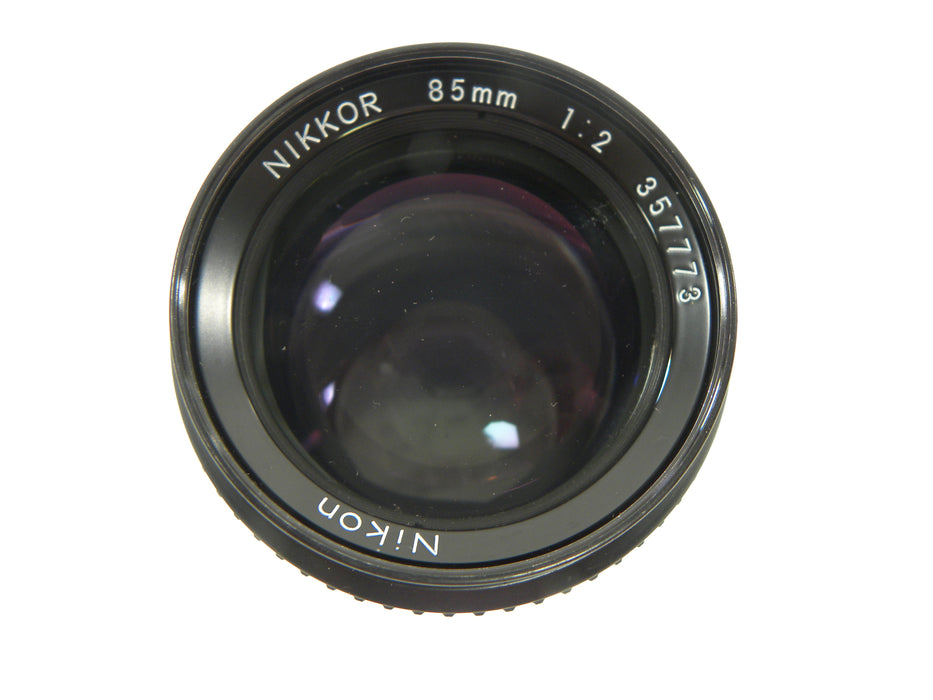 Nikon Nikkor 85mm f2 F Mount Lens