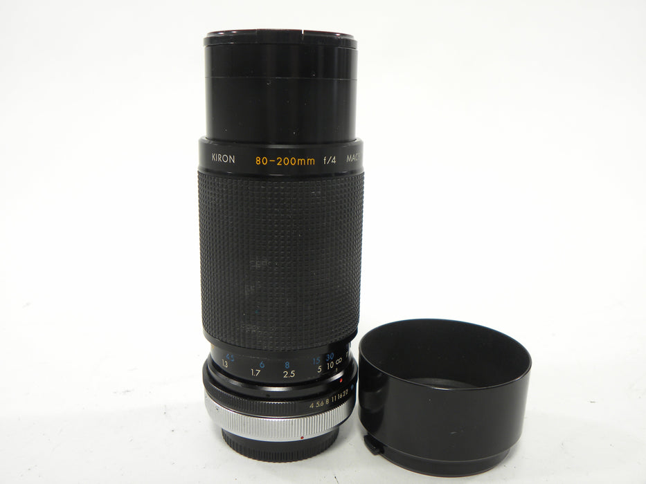 Kiron 80-200mm f4 Macro Canon FD Mount