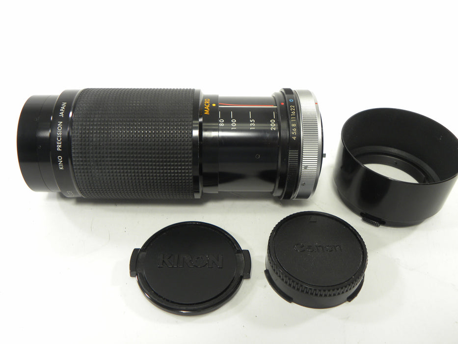 Kiron 80-200mm f4 Macro Canon FD Mount