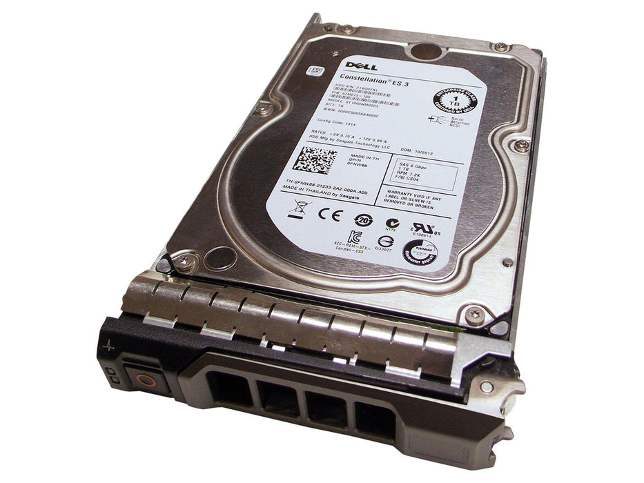 0PR48V — Dell 1TB 7.2k rpm SAS 6G 3.5" Hard Drive