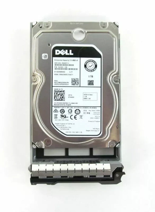 Dell 0TW8VV 1TB 7.2k SATA 6Gbps 512n 3.5" Internal Hdd with 13G Tray | USED