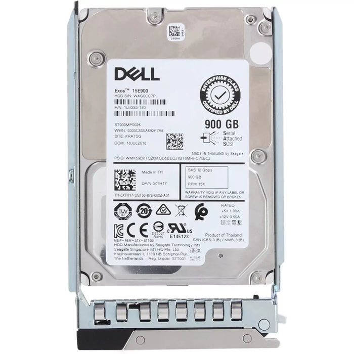 Dell 0XTH17 900GB 15K SAS 12Gbps 512n 2.5inch Hot-Plug Hard Drive 14G | USED