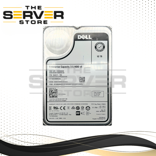 Dell 10TB SAS 12G 7.2K LFF 3.5" HDD Seagate Exos X10 ST10000NM0256 0YF87J YF87J