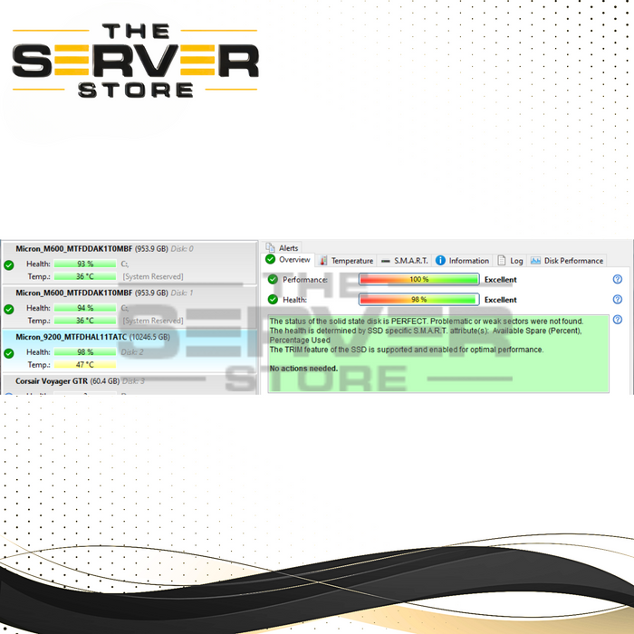 Dell 11TB NVMe x4 U.2 SFF 2.5" SSD Micron 9200 ECO MTFDHAL11TATCW MTFDHAL11TATCW-1AR1ZABYY