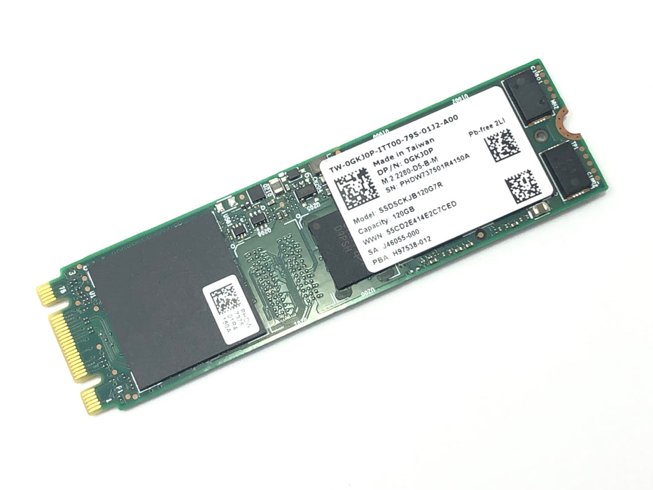 Dell 120GB MLC SATA 6Gbps M.2 2280 Internal SSD 0GKJ0P GKJ0P