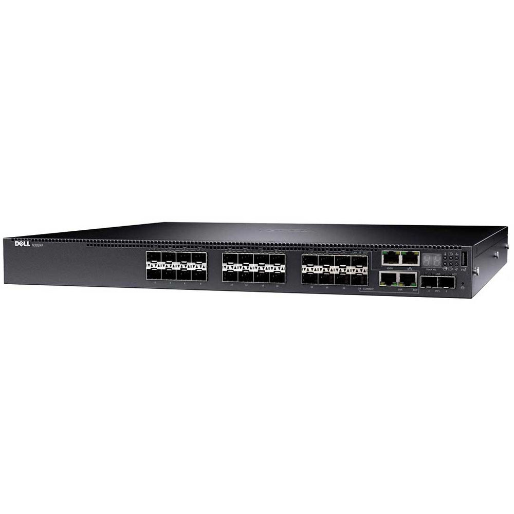 Dell 1GbE 24 Ports 2x SFP+ Switch | N3024