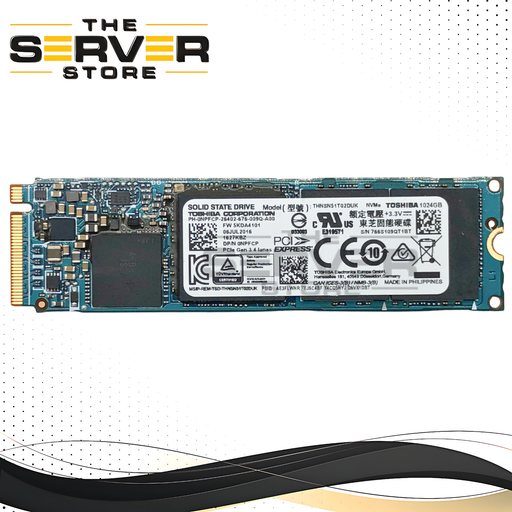 Dell 1TB NVMe 2280 M.2 PCIe 3.0 x4 SSD Toshiba XG4 THNSN51T02DUK 0NPFCP NPFCP