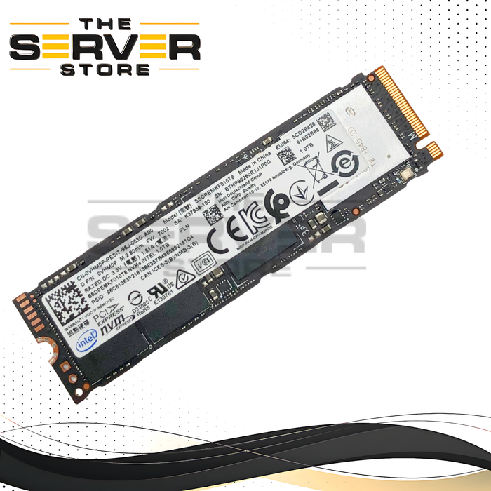 Dell 1TB NVMe 2280 M.2 PCIe Gen 3.0 x4 SSD Intel Pro 7600p SSDPEMKF010T8 0VHM0P VHM0P