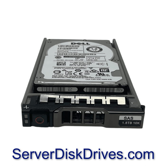 HUC101818CS4204 — Dell 1.8TB 6G 10K 2.5" SAS SFF RF9T8 Hard Drive