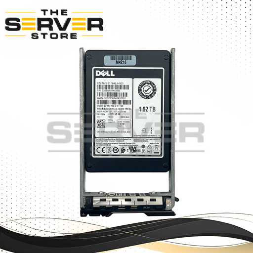 Dell 1.92TB SAS 12G RI SFF 2.5" SED SSD Samsung PM1633a Series MZ-ILS1T9B 0086DD 086DD For Del PowerEdge Server (Dell Gen13th Tray Included)