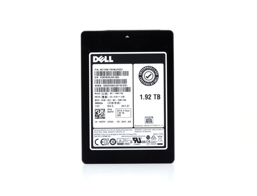 Dell 1.92TB SATA 6G SFF 2.5" MLC SSD Samsung SM863a MZ-7KM1TB MZ7KM1T9HMJP0D3