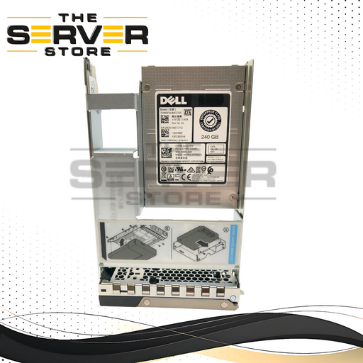 Dell 240GB SATA 6G SSD GEN14 Tray w/ 2.5 Adapter THNSF8240CCSE 0JGY8V JGY8V