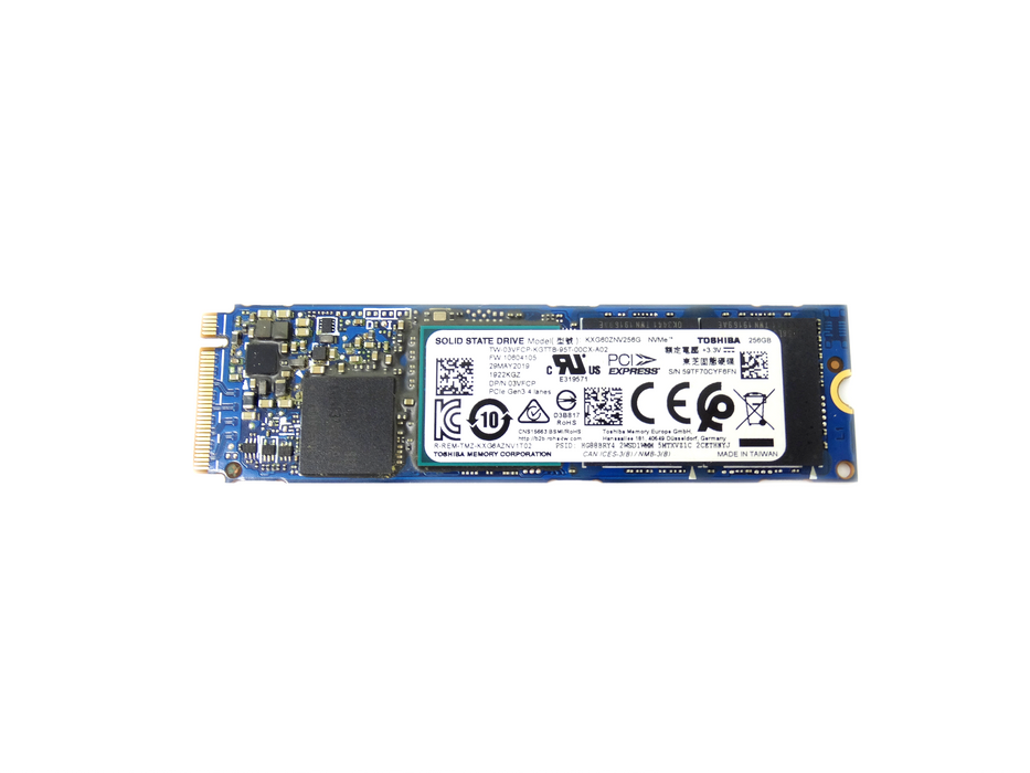 Dell 256GB M.2 Gen3 x4 PCIe Express NVMe SSD (3VFCP)