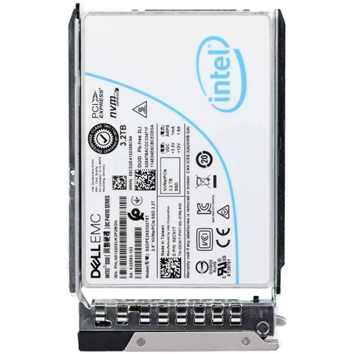 Dell 2CN1T 3.2TB PCIe Gen3 x4 NVMe U.2 2.5Inch SSD | USED